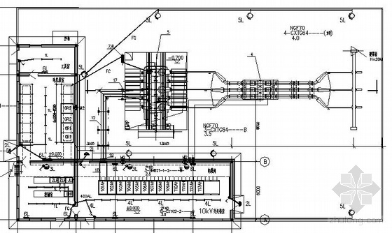 变电站电气10kV降压资料下载-某水泥生产线总降压变电站电气图纸