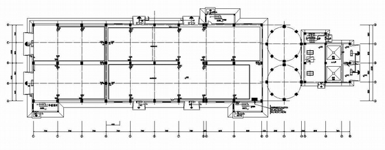 脱硫脱硝电气室施工图资料下载-某电厂脱硫岛工程工艺综合楼照明施工图