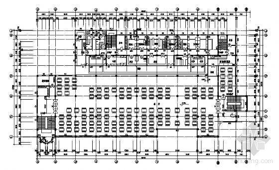 某农业大学大学餐厅建筑设计方案图-3