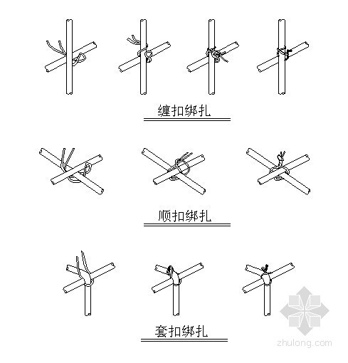 钢筋绑扎视频资料下载-钢筋绑扎示意图