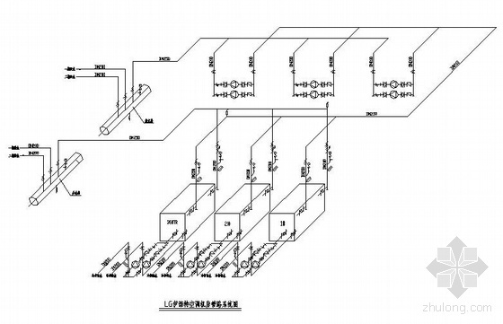 中央空调水管系统图资料下载-某厂房中央空调设计图