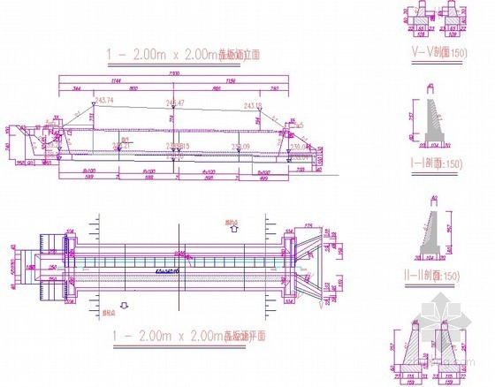 一座预应力桥图纸资料下载-一级公路预应力桥CAD全套施工图纸