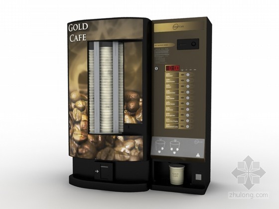 咖啡机犀牛模型资料下载-咖啡机3d模型下载