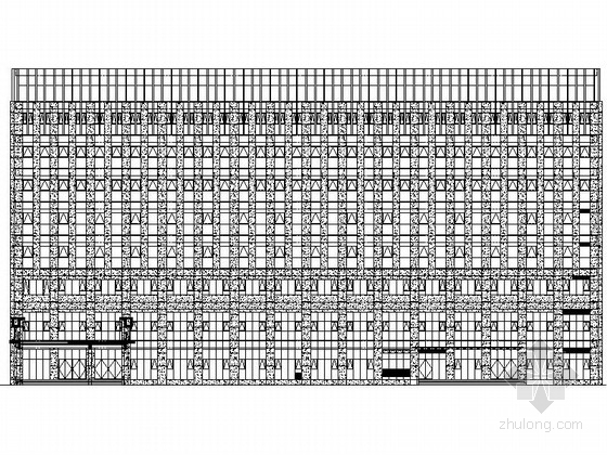 3层食堂CAD资料下载-[江苏]某市政八层食堂及附属用房建筑施工图（含效果图）