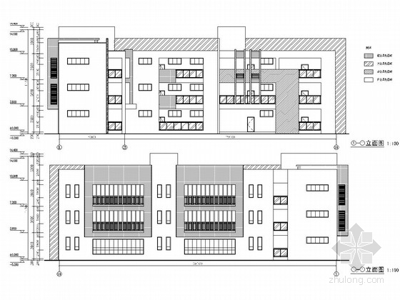 装配式框架幼儿园资料下载-[重庆]三层L型框架结构幼儿园活动室及辅助用房结构施工图（含建筑图）