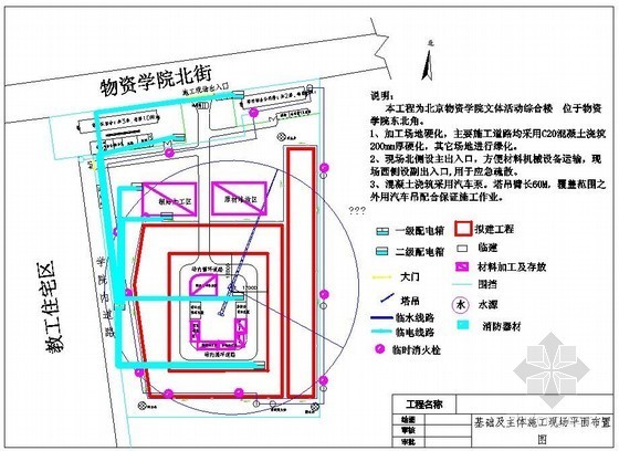 北京科技园综合楼资料下载-[北京]框架结构文体综合楼工程施工组织设计（201页 2014年）