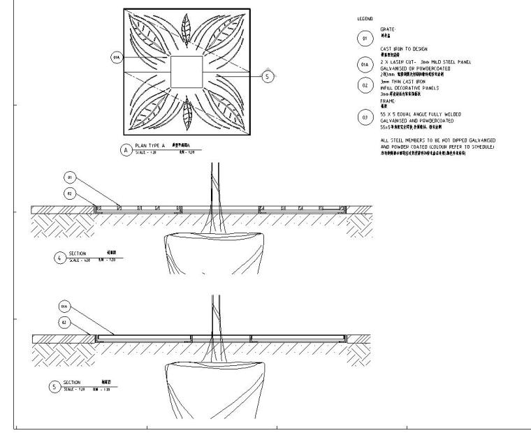 [山东]青岛滨海工程唐岛湾段全套景观施工图（包含CAD+80）-种植设计
