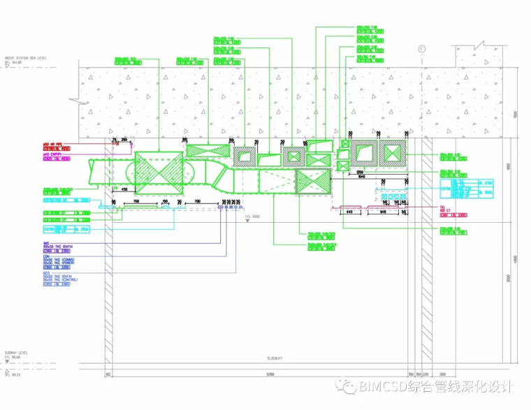 管线综合排布CAD图资料下载-综合管线要多画剖面图