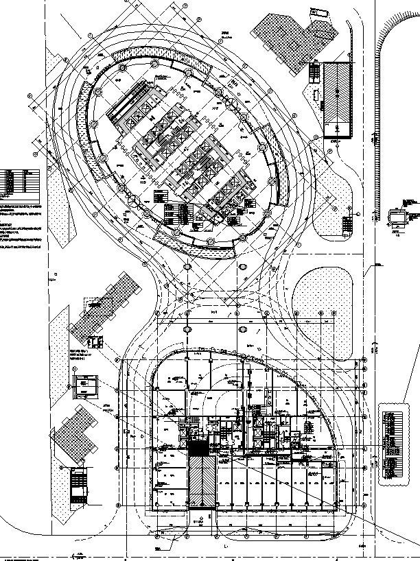 广西南宁富雅国际金融中心超高层机电设备施工图-电力平面图