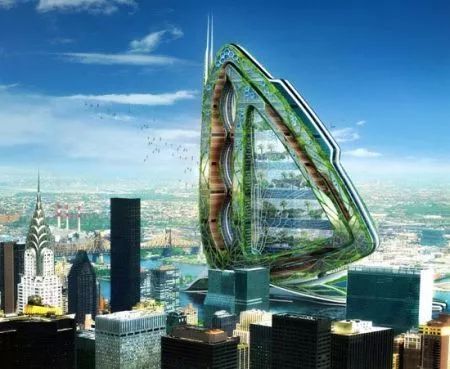 未来概念建筑案例资料下载-[建筑欣赏]由未来概念建筑一窥未来城市风貌