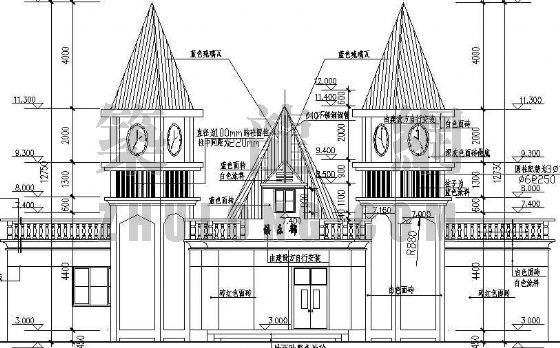 某小区山顶会所建筑设计方案-2