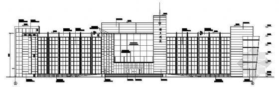 5层钢框架办公楼视频资料下载-某六层钢框架办公楼结构图纸