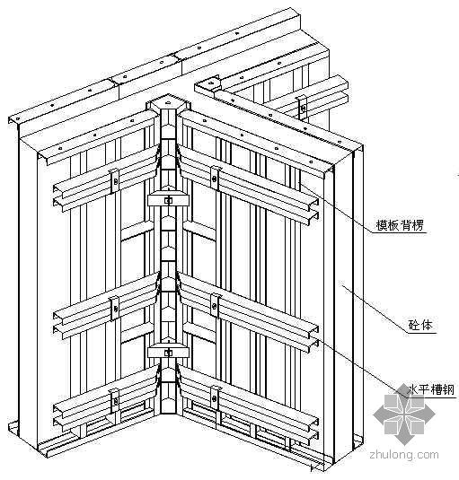 外挂铝方管施工方案资料下载-河北省某住宅工程外挂架专项施工方案