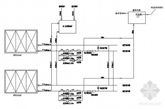 空调板设计图资料下载-某三河汇福粮油综合楼空调设计图
