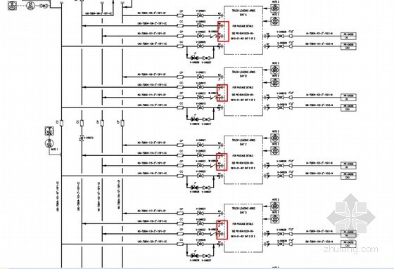 [福建]公共工程天然气管道系统设计竣工图纸（甲级院 轴测图多）-仪表流程图 