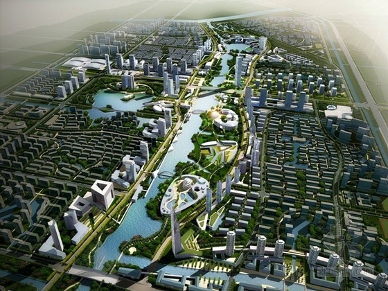 核心区文化园规划资料下载-[江苏]昆山新城核心区规划设计方案文本