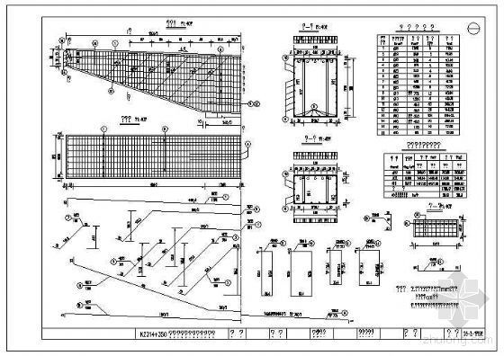 20米空心板伸缩缝构造图资料下载-11x20米预应力空心板桥施工图