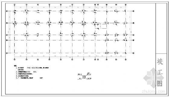 公路工程CAD竣工图资料下载-某管桩工程竣工图