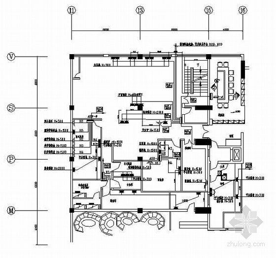 专业酒店厨房设计施工资料下载-浙江某酒店厨房电气施工图