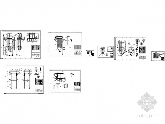 BH-CS-袋滤除尘器全套图纸 