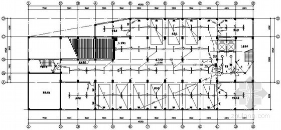 十层建筑施工图纸资料下载-十层综合楼电气施工图纸