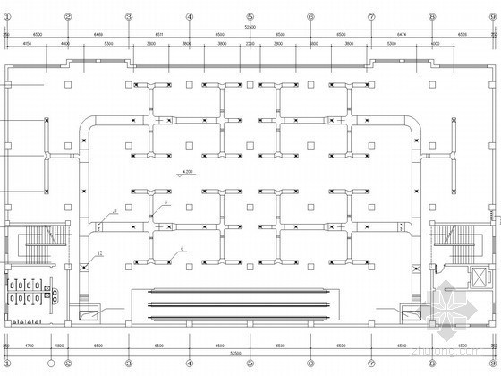 水冷系统设计图纸资料下载-四层小型商场空调系统设计施工图（水冷活塞式冷水机组）