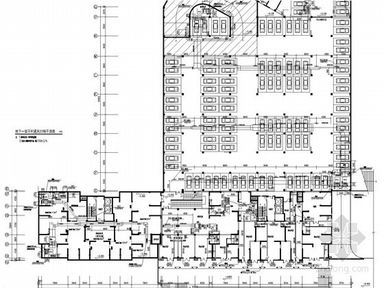 高层住宅地下室施工资料下载-[福建]高层住宅楼及地下室通风排烟系统设计施工图