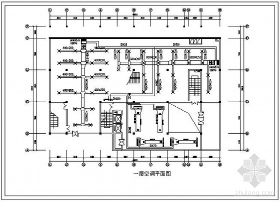 某14层酒店空调系统平面图-2