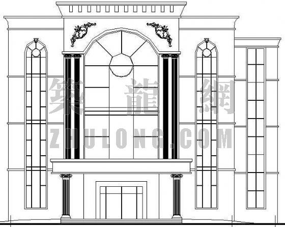 歌剧全套设计方案资料下载-某食堂全套建筑设计方案