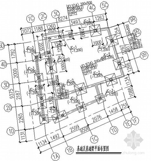 采光井施工图资料下载-采光井钢框架结构施工图