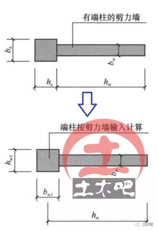 带端柱的剪力墙如何建模？_4