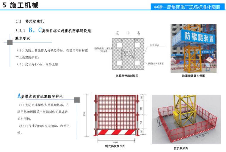 中建集团施工现场标准化图册-施工机械