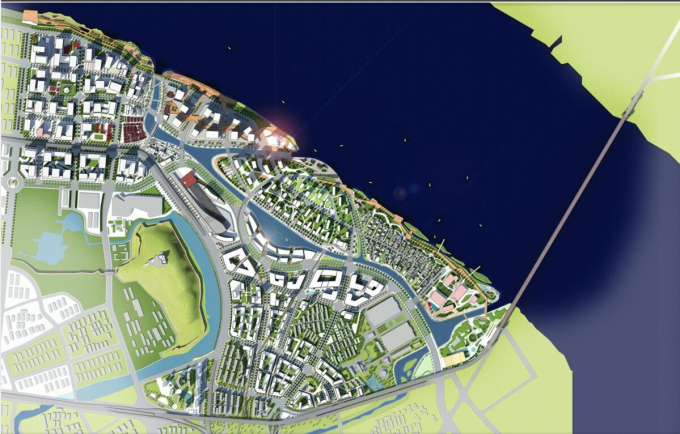 滨江地带城市设计资料下载-[江苏]滨江项目城市设计--NBBJ