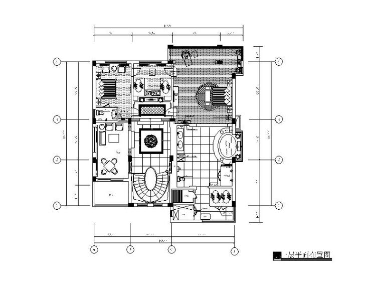 传统中式样板房施工图资料下载-纯中式样板房设计CAD施工图（含效果图）