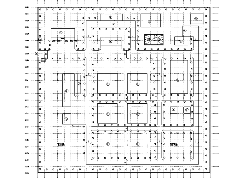 食品厂厂工艺流程图cad资料下载-呼伦贝尔市某10万吨净水厂改扩建图纸（CAD）