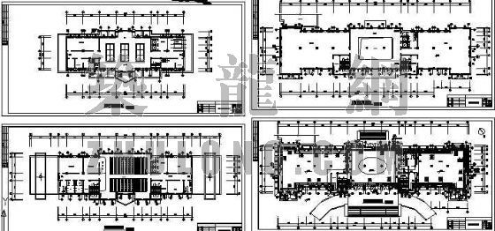 现代高层办公楼建筑效果图资料下载-高层办公楼采暖施工图