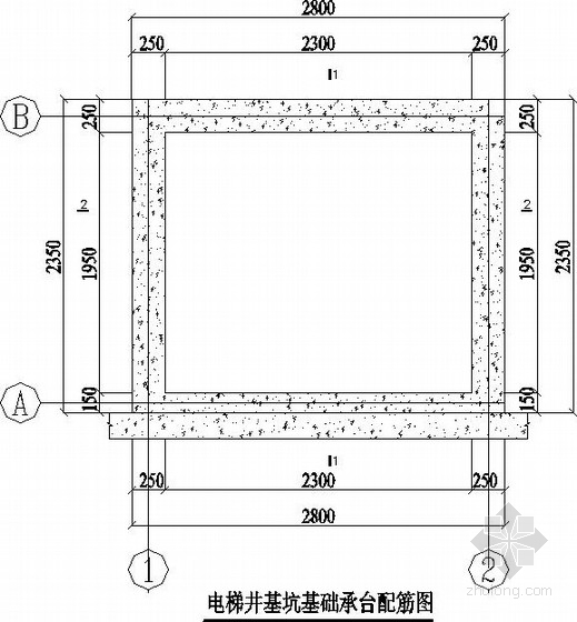 6层框架结构施工图资料下载-6层电梯钢框架结构施工图