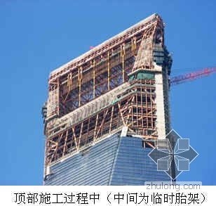 上海某超高层大厦工程工作总结（鲁班奖 金钢奖 492m）- 