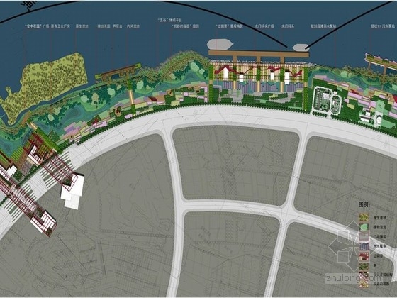 景观设计基地分析手绘分析图资料下载-[上海]滨水公园景观设计方案