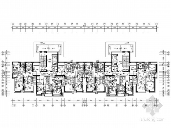 120平米住宅模型资料下载-[江苏]三十三层大型住宅小区全套电气施工图纸120张（含三栋住宅楼）