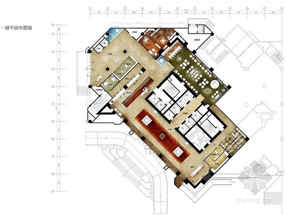 四星级酒店标准间建筑图资料下载-[四川]历史文化名城高档奢华四星级酒店装修设计方案