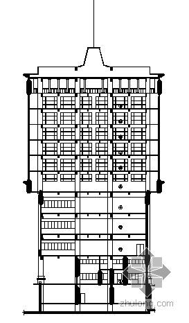 ACXT事务所设计资料下载-香港某事务所设计五星级酒店建筑方案图