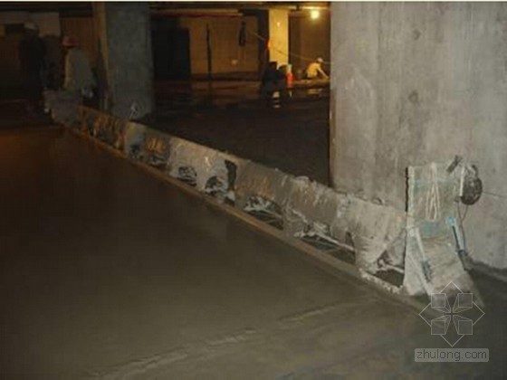 地下车库地面分隔缝资料下载-[QC成果]提高地下车库大面积混凝土地面分隔缝施工合格率