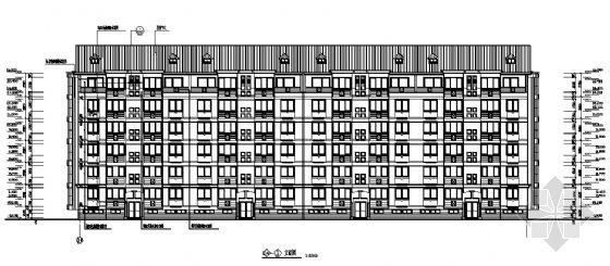 六层跃层式住宅建筑施工图-2