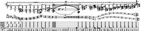 拱桥拱肋放样资料下载-杭新景高速公路拱肋式大桥初设图全套工程设计