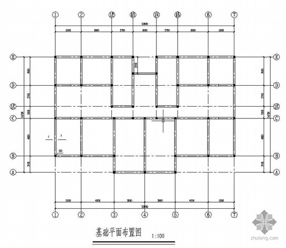 2层厂房施工图资料下载-某2层砖混结构宿舍施工图
