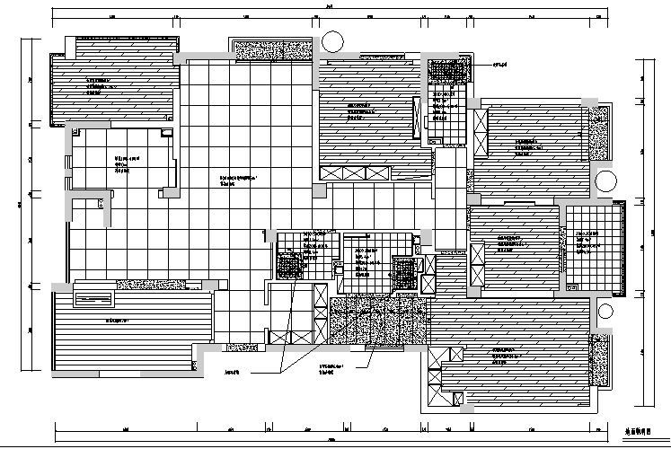 传统中式样板房施工图资料下载-[浙江]现代中式样板房设计施工图（附效果图）
