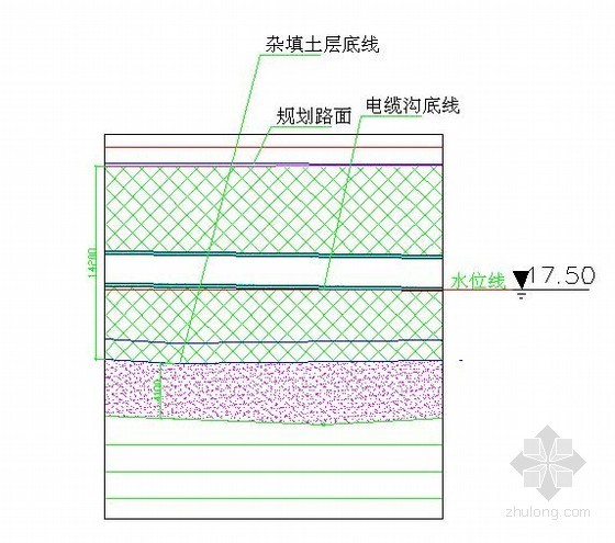 市政降水方案资料下载-[北京]市政电力隧道管井降水施工方案
