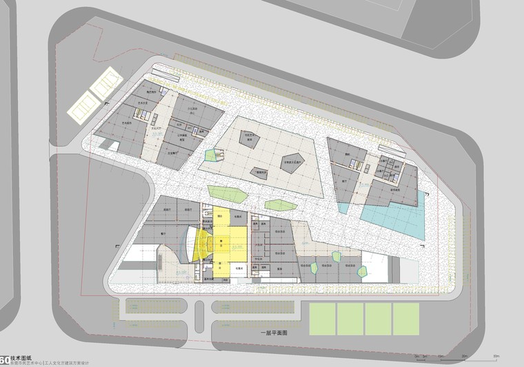 [东莞]市民中心工人文化宫（CAD+文本+效果图）-东莞市民中心工人文化宫14