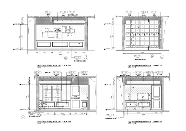 欧式别墅设计带效果图资料下载-欧式风格复式别墅设计施工图（附效果图）